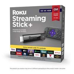 ROKU STREAMING STICK + | DISPOSITIVO DE STREAMING HD/ 4K/HDR DE LARGO ALCANCE CON CONTROL REMOTO INA