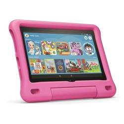 FIRE HD 8 10TH GENERATION KIDS EDITION | 8" | 32GB | WI-FI | BLACK WITH PINK PROOF CASE