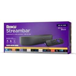 ROKU® STREAMBAR® | REPRODUCTOR MULTIMEDIA DE STREAMING 4K/HD/HDR Y AUDIO PREMIUM.